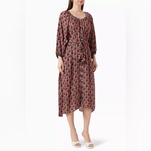 NATALIE MARTIN Alex Belted Dress in Rayon size XS